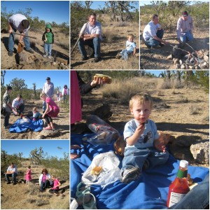 fire crew and hotdogs